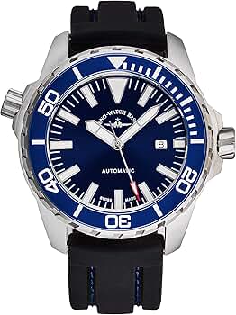 Zeno Men's Automatic Divers Stainless Steel Luxury Watch